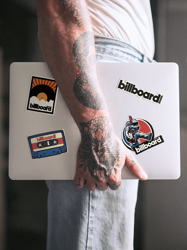 Adesivos Billboard Brasil - Revista Billboard Brasil