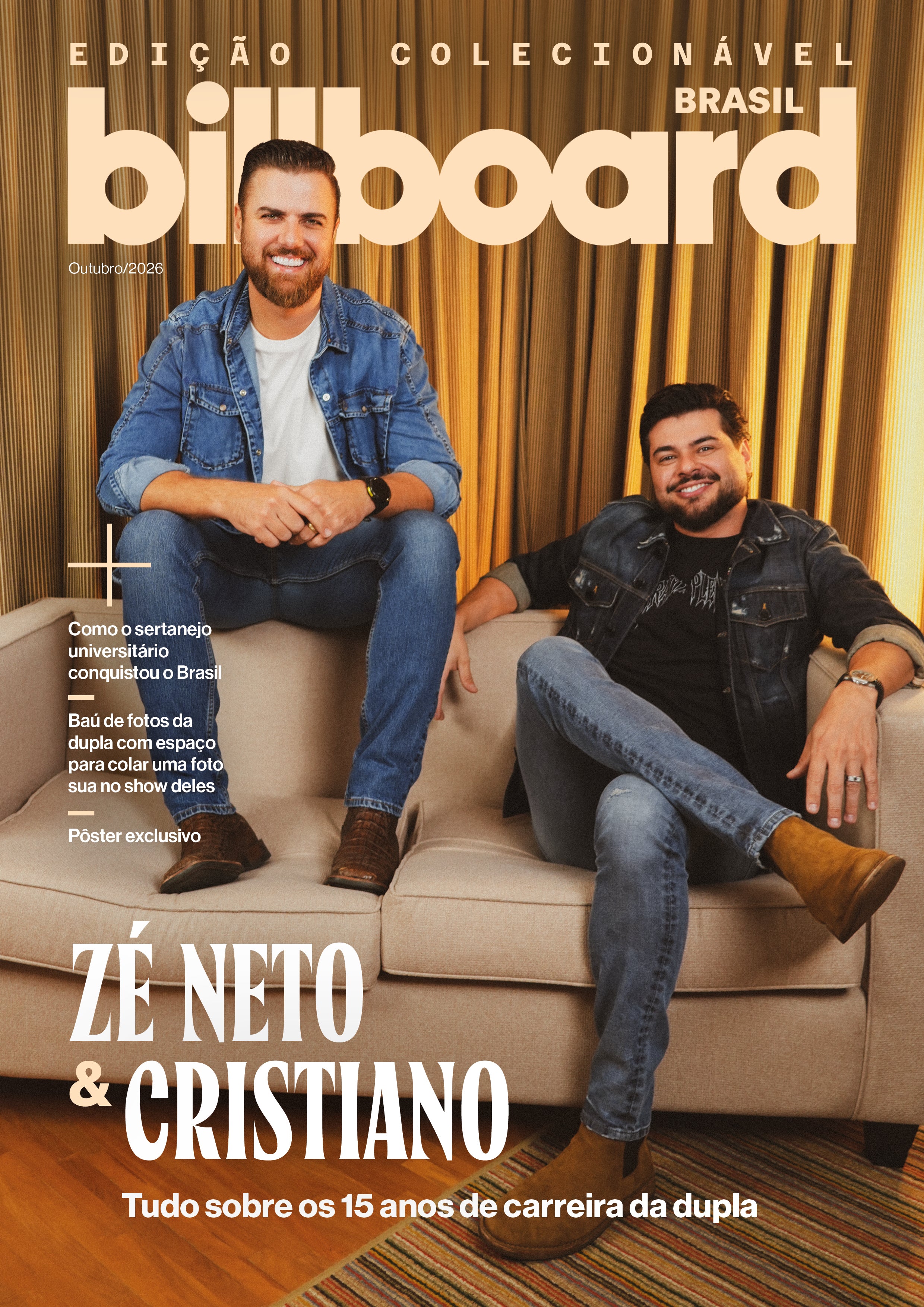 ZÉ NETO & CRISTIANO – EDIÇÃO DE COLECIONADOR BILLBOARD BRASIL | PRÉ VENDA